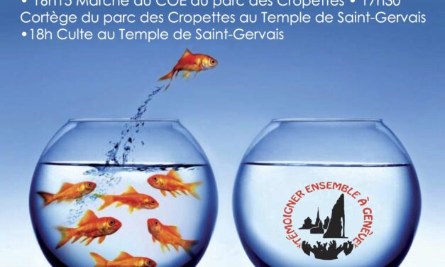 2016 Jeûne genevois