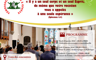 La Semaine de Prière pour l’Unité des Chrétiens